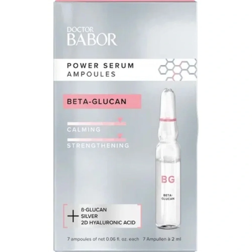 ✨ Doctor BABOR Power Serum Ampoules – Beta-Glucan (7 Ampules / 7-Day System) ✨